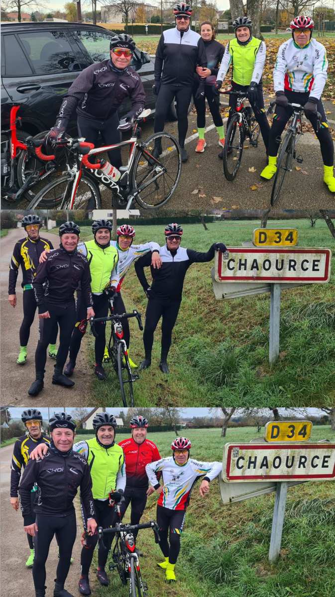 Sortie club du dimanche 16 novembre 2025