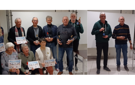 Remise des récompenses &quot;Les Germinoises des Châteaux&quot;