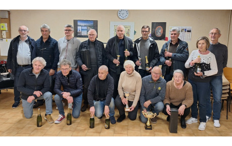 Remise des récompenses de l'AS BARBEREY